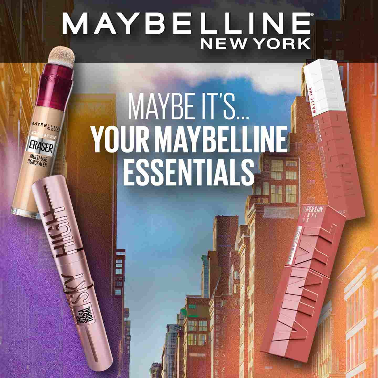 Best Sellers: Maybe it's your Maybelline Essentials
