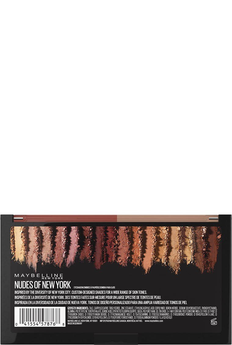 Maybelline Nudes of New York Eyeshadow palette 041554578768 b