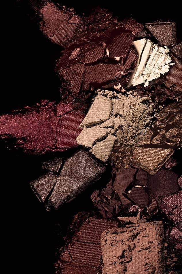 Burgundy Bar Palette Παλέτα Σκιών Υφή