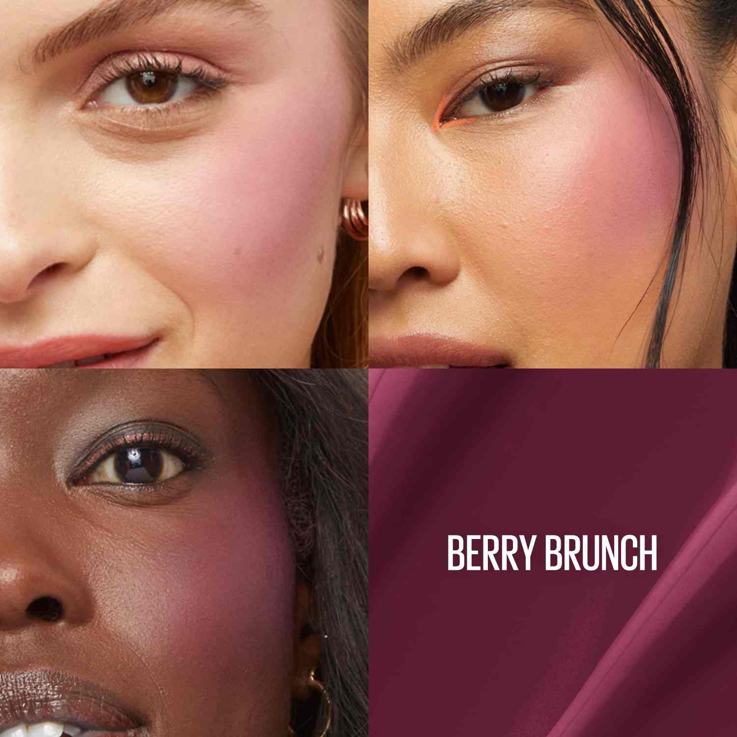 Maybelline Sunkisser Mattes ATF Shade Card V133 BERRY BRUNCH