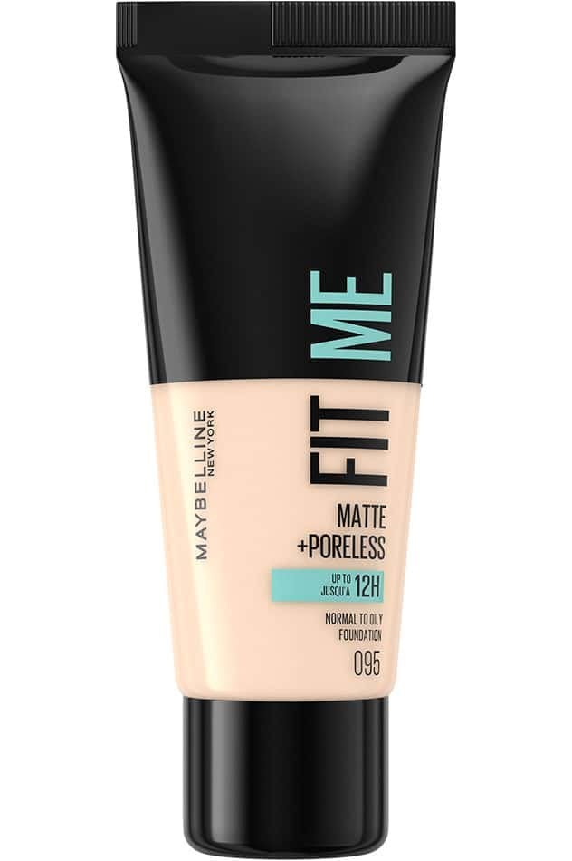 Face make up foundation Fit Me matte poreless foundation Fair Porcelain