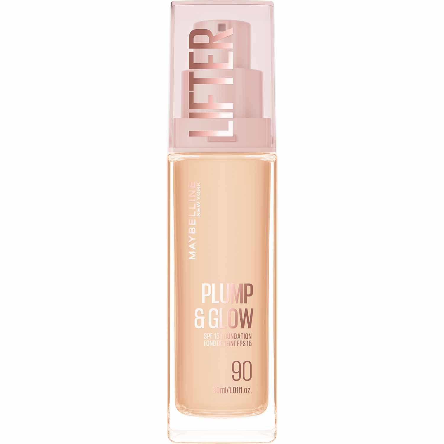 Maybelline Lifter Plump Glow Foundation 90