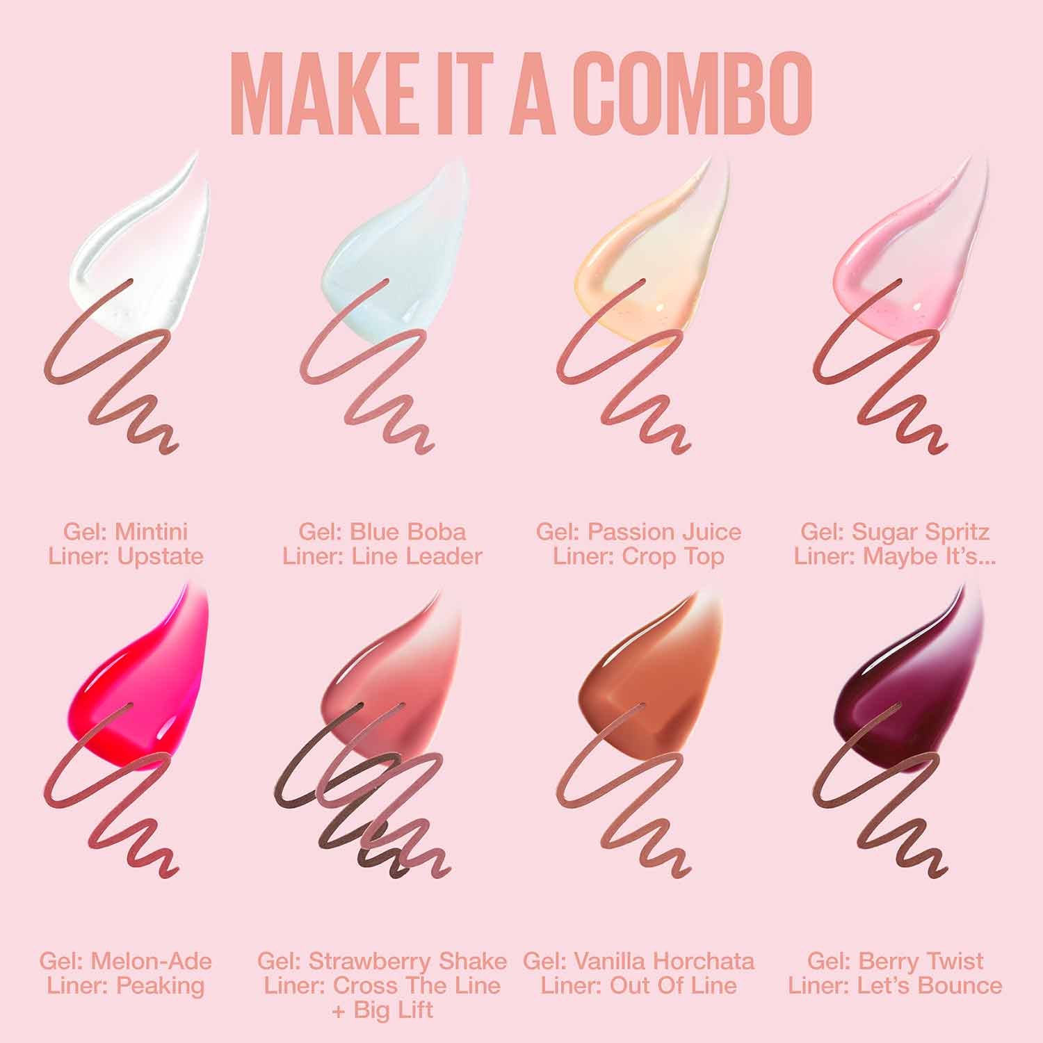Lip Lifter Gel Συνδυασμοί Make It a Combo