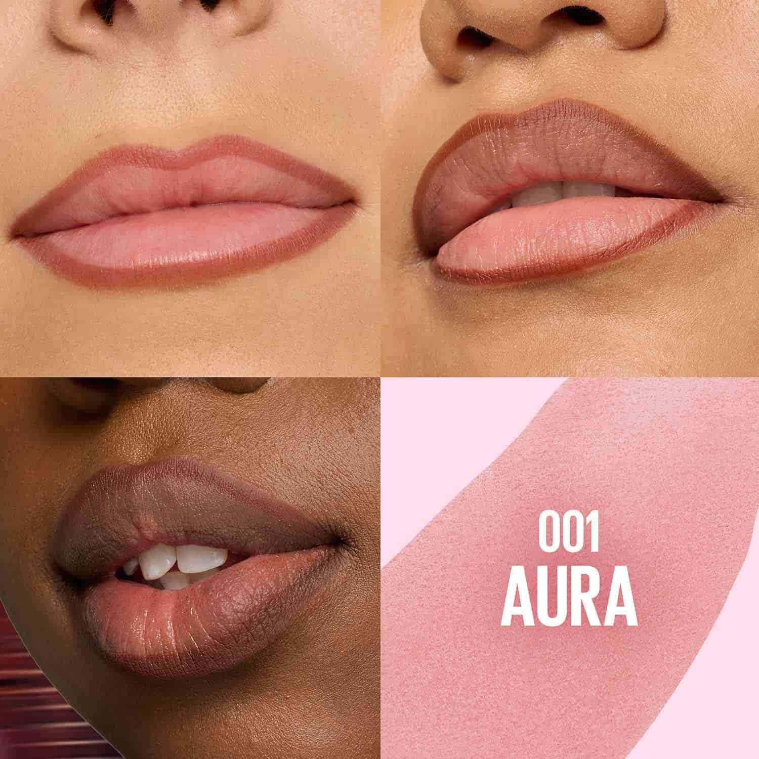 Super Stay Peel Off Lip Liner 001 Aura